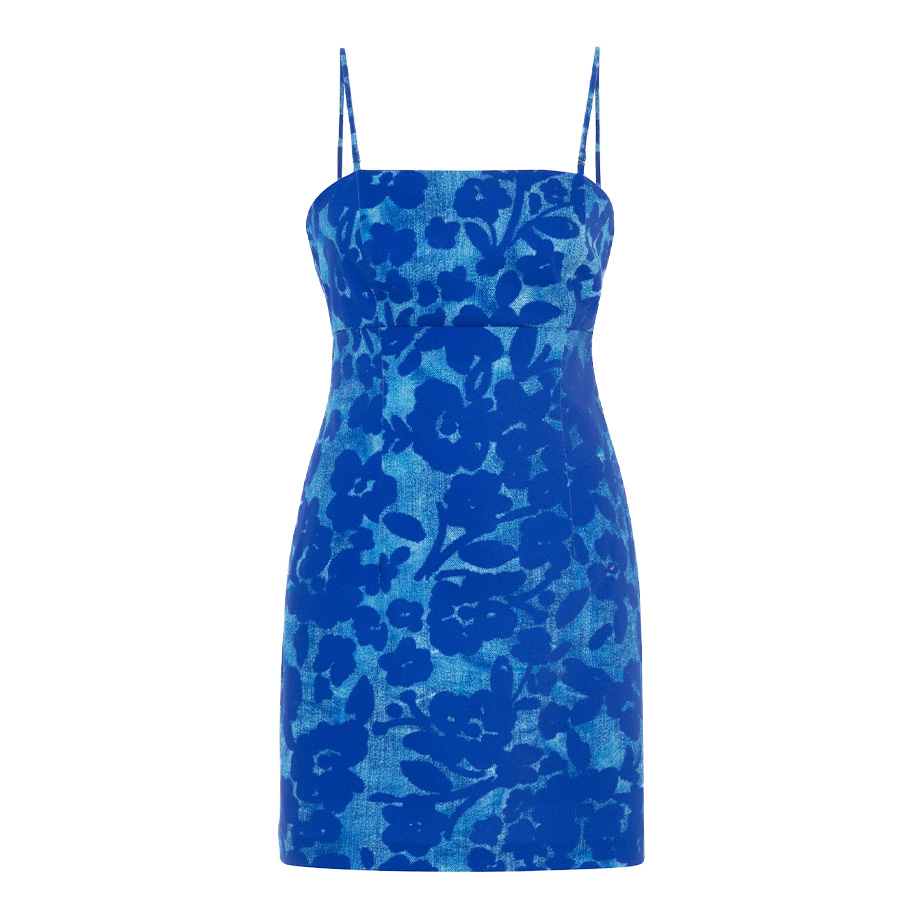 Платье с цветами