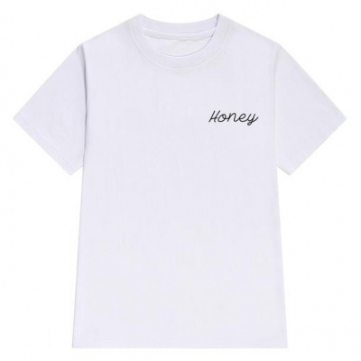 Футболка женская с принтом Белый  L Футболка женская с принтом Белый  L